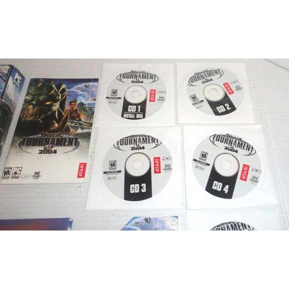 Unreal Tournament 2004 6-Disc PC Game with Install Key - Complete - Picture 4 of 7